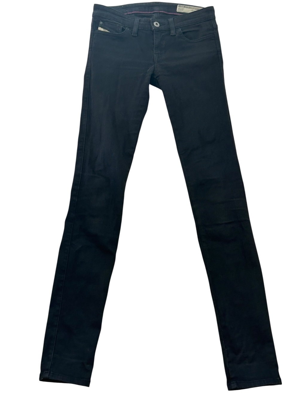 DIESEL Women's Skinzee Low 0813E Super Slim Skinny Jeans Size W26 L32